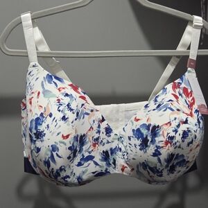 Cacique Lightly Lined Balconette Bra 42G NWT